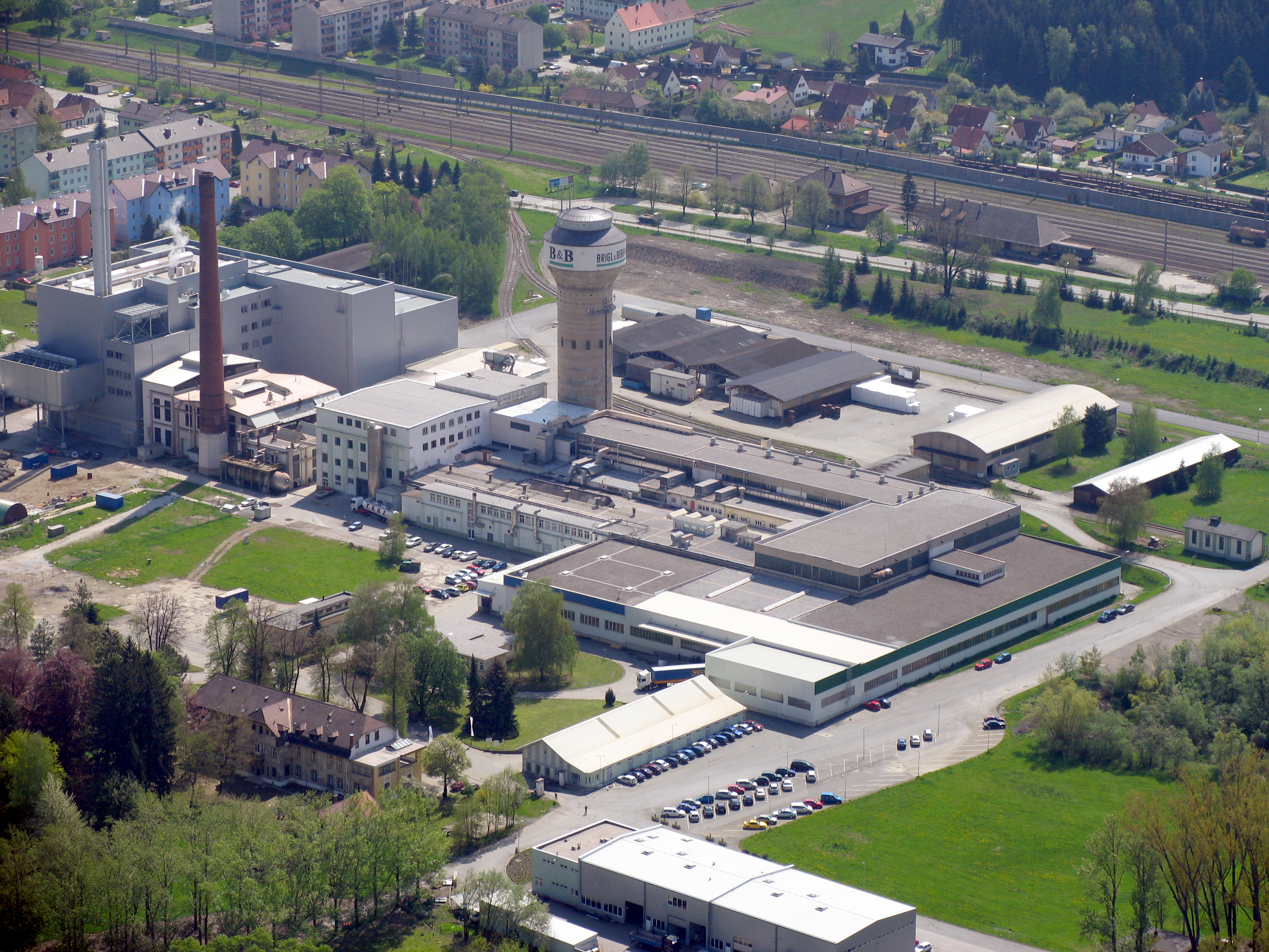 Brigl Bergmeister aerial photograph