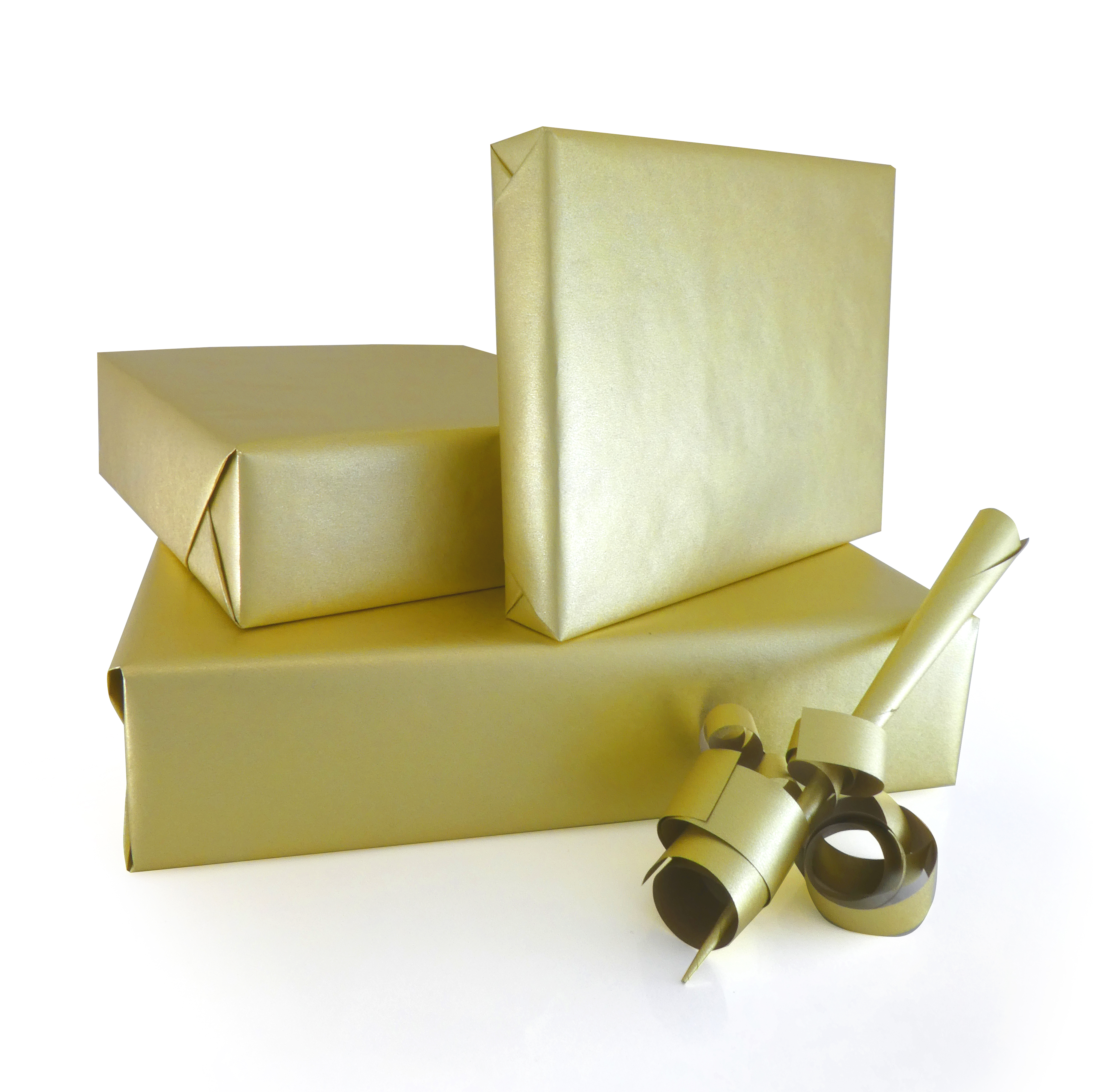 gold gift wrap